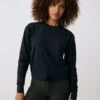 LOLE Om Tech Crew Neck Long Sleeve - Black