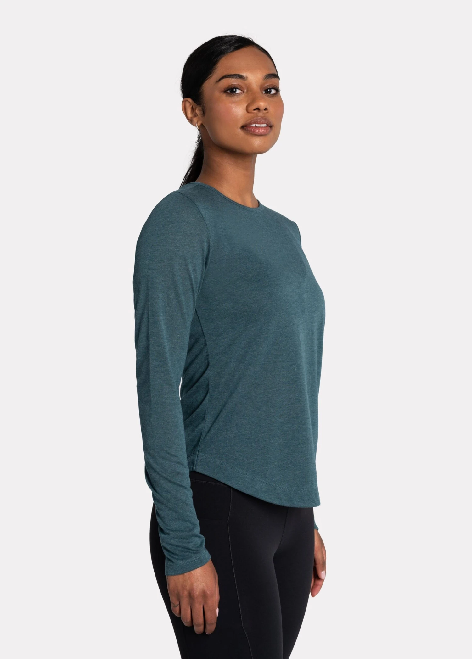 LOLE Everyday Long Sleeve - Fjord Blue 3 LOLE Everyday Long Sleeve - Fjord Blue - Image 3