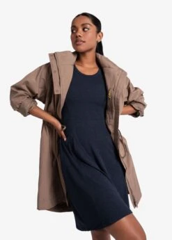 LOLE Traverse Short Sleeve Dress - Outerspace Heather -Lole Fashion Shop LSW4414 BB07 8 1900x