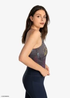 LOLE Comfort Stretch Tank Top - Avengers Meteor Grey Aop -Lole Fashion Shop LSW4416 G917 3 1900x