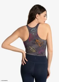 LOLE Comfort Stretch Tank Top - Avengers Meteor Grey Aop -Lole Fashion Shop LSW4416 G917 4 1900x