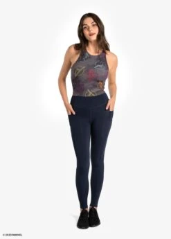 LOLE Comfort Stretch Tank Top - Avengers Meteor Grey Aop -Lole Fashion Shop LSW4416 G917 5 1900x