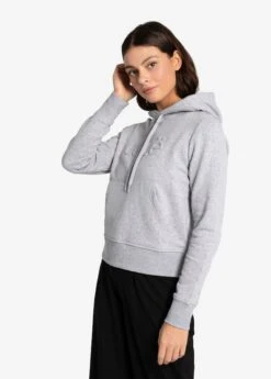 LOLE Lolë Icon Pullover Hoodie - Light Grey Heather -Lole Fashion Shop LSW4417 G178 4 1900x