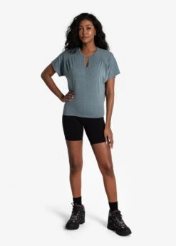 LOLE Elisia Blouse - Ash Heather -Lole Fashion Shop LSW4422 G922 5 1900x