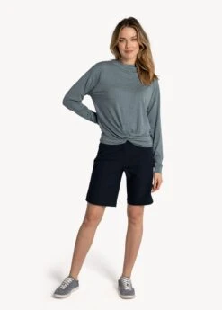 LOLE Elisia Long Sleeve - Ash Heather -Lole Fashion Shop LSW4426 G922 4 1900x