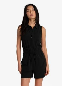 LOLE Momentum Romper - Black