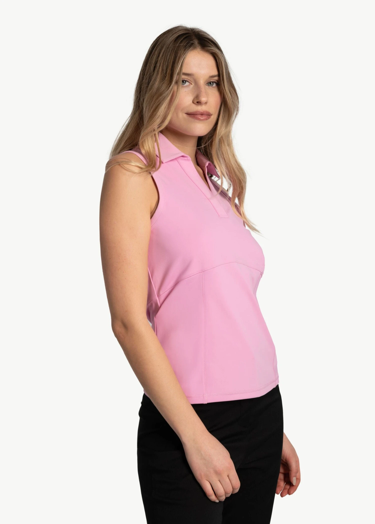 LOLE Step Up Polo Shirt - Verbena 3 LOLE Step Up Polo Shirt - Verbena - Image 3