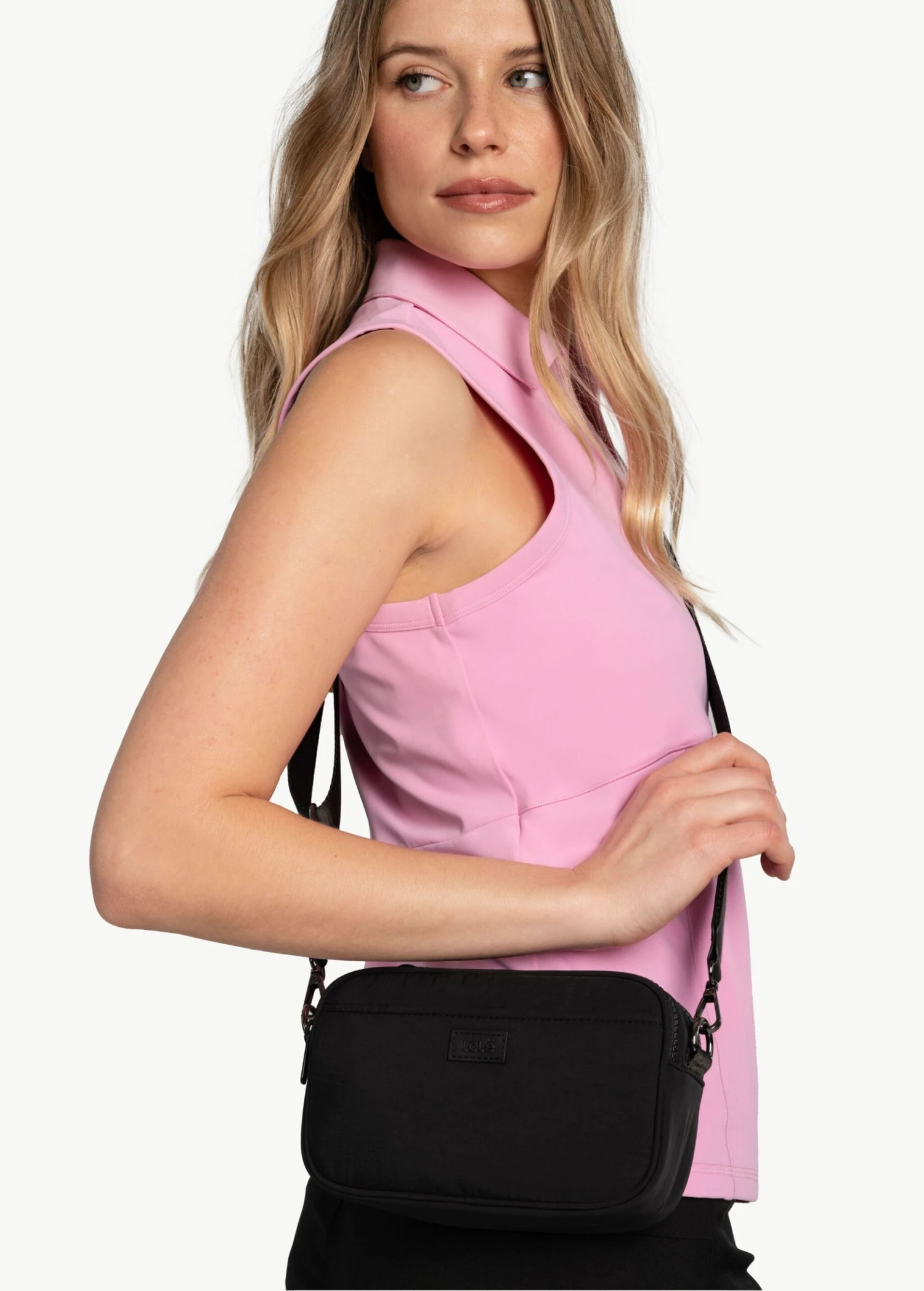 LOLE Step Up Polo Shirt - Verbena 6 LOLE Step Up Polo Shirt - Verbena - Image 6