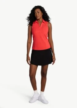 LOLE Step Up Polo Shirt - Cayenne -Lole Fashion Shop LSW4438 R397 4 1900x