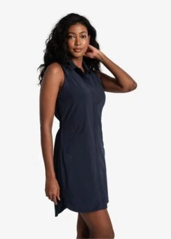 LOLE Olivie Shirt Dress - Outerspace -Lole Fashion Shop LSW4473 B773 3 1900x