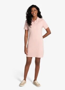 LOLE Effortless Polo Dress - Ballerina -Lole Fashion Shop LSW4507 K772 5 1900x