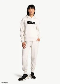 LOLE Easy Fleece Hoodie - Marvel Cream Icone -Lole Fashion Shop LSW4510 W443 5 1900x