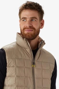 LOLE Kaslo Synth Down Vest - Sandstone -Lole Fashion Shop LUM0051 E245 6 1900x