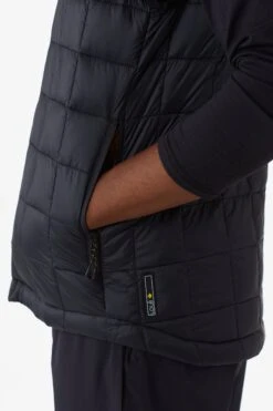 LOLE Kaslo Synth Down Vest - Black -Lole Fashion Shop LUM0051 N415 5 1900x