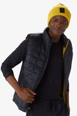 LOLE Kaslo Synth Down Vest - Black -Lole Fashion Shop LUM0051 N415 7 1900x