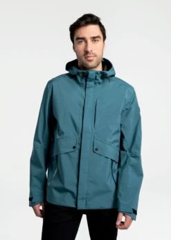 LOLE Steady Rain Jacket - Arctic Blue