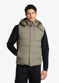 LOLE Odin Down Vest - Desert Green