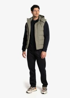 LOLE Odin Down Vest - Desert Green -Lole Fashion Shop LUM0079 V799 4 1900x