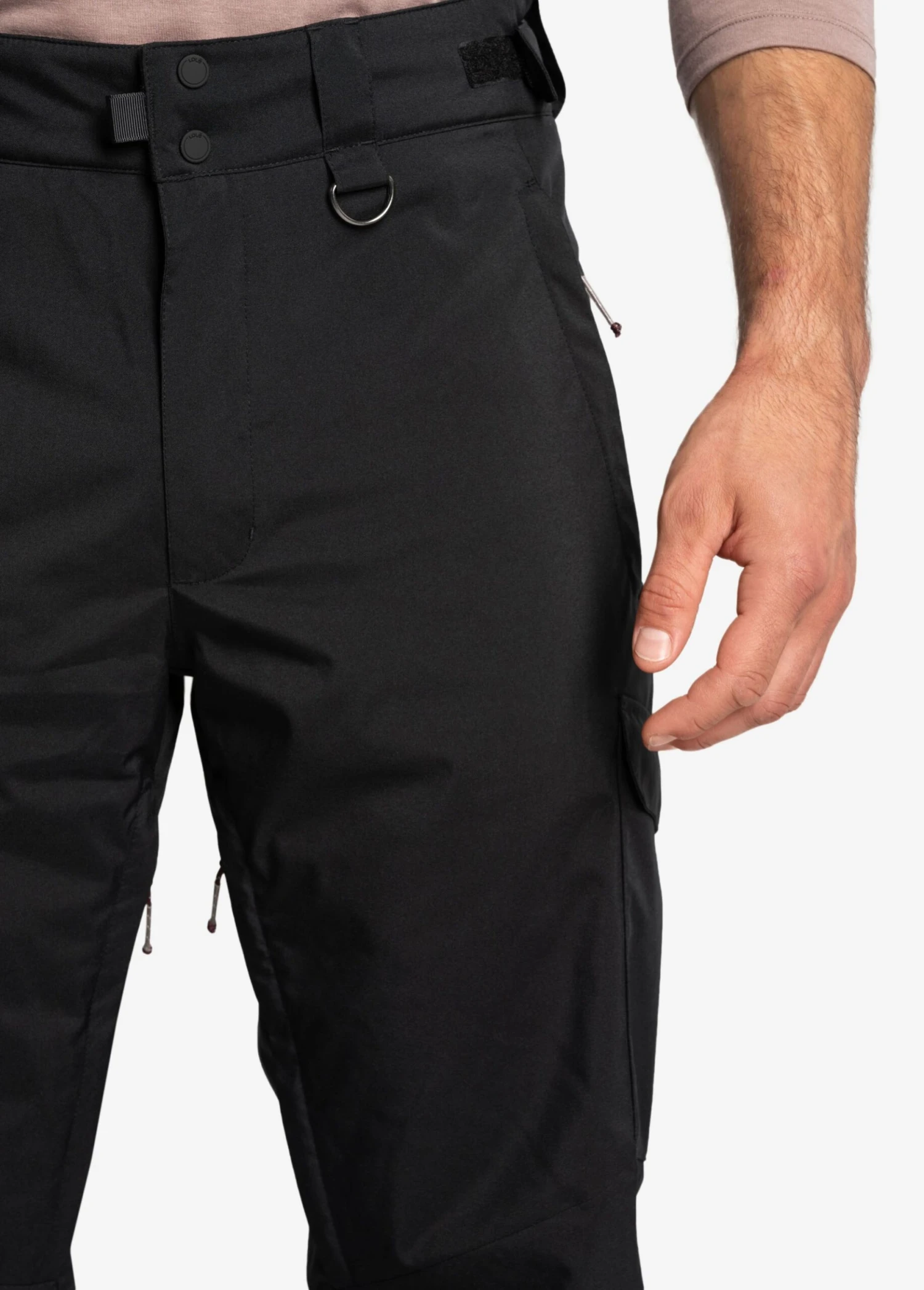 LOLE Stoneham Insulated Snow Pants - Black 2 LOLE Stoneham Insulated Snow Pants - Black - Image 2