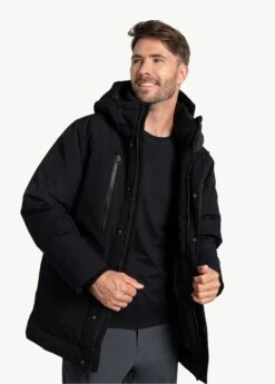 LOLE Urban Canvas Parka Jacket - Black -Lole Fashion Shop LUM0086 N415 6 1900x