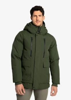 LOLE Urban Canvas Parka Jacket - Kombu -Lole Fashion Shop LUM0086 V761 6 1900x