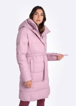 LOLE Chloe Synth Down Jacket - Mauve -Lole Fashion Shop LUW0835 P705 4 1900x