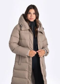 LOLE Nora Down Jacket - Oyster -Lole Fashion Shop LUW0844 E203 5 1900x