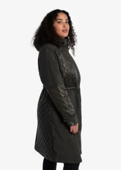 LOLE Avery Oversized Insulated Jacket - Olive -Lole Fashion Shop LUW0846 BB03 4 1900x