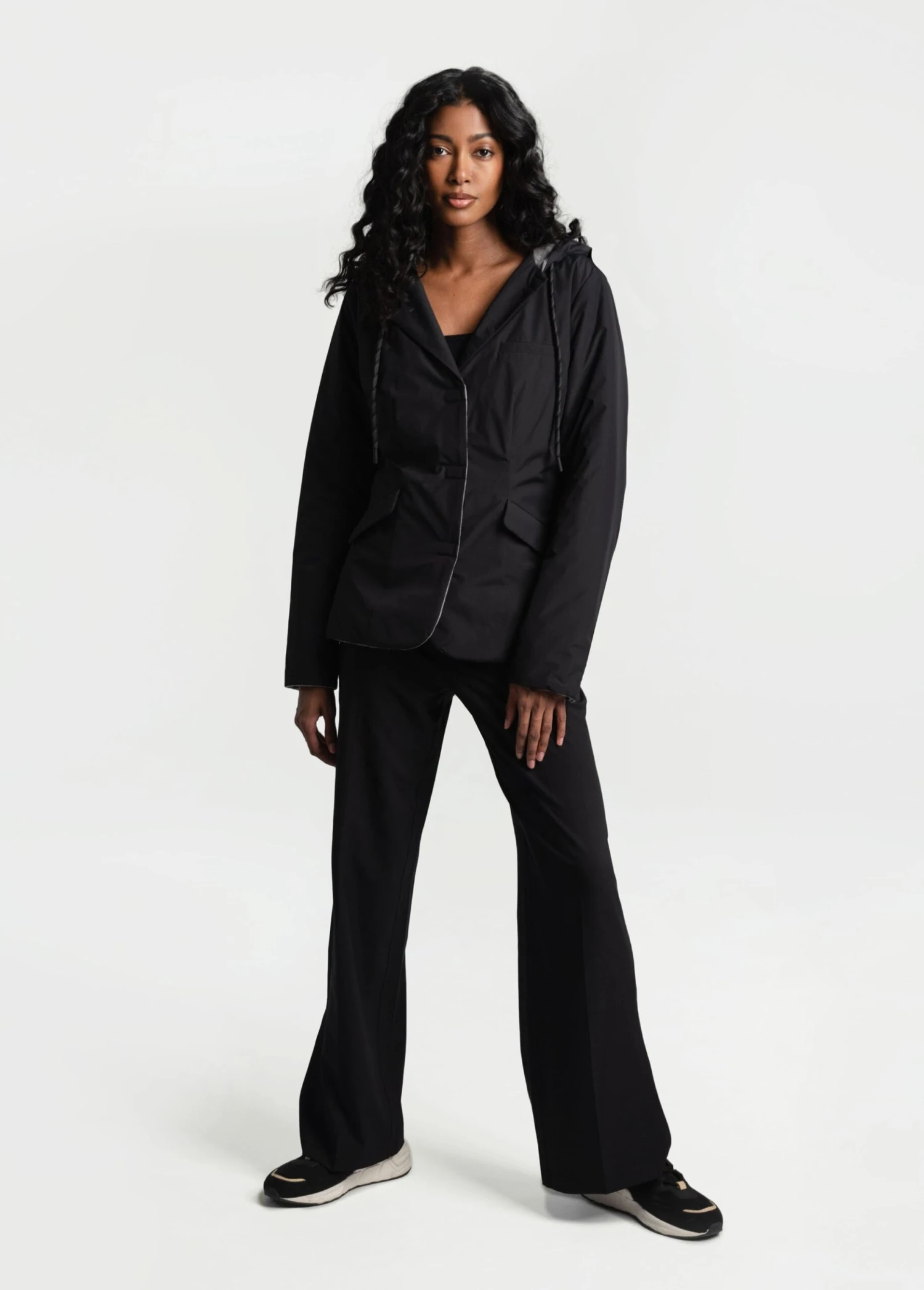 LOLE Convertible Insulated Blazer - Black 6 LOLE Convertible Insulated Blazer - Black - Image 6