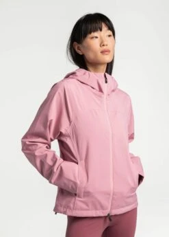 LOLE Element Rain Jacket - Foxglove