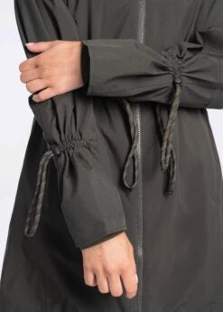 LOLE Piper Oversized Rain Jacket - Olive -Lole Fashion Shop LUW0870 BB03 6 1900x