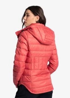 LOLE Emeline Down Jacket - Cerise -Lole Fashion Shop LUW0874 K742 4 1900x
