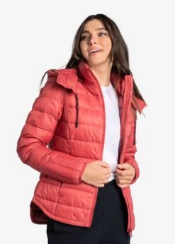 LOLE Emeline Down Jacket - Cerise -Lole Fashion Shop LUW0874 K742 6 1900x