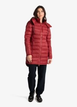 LOLE Claudia Down Jacket - Merlot -Lole Fashion Shop LUW0875 R421 5 1900x