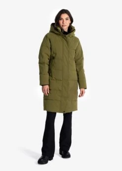 LOLE Après Down Winter Jacket - Tarragon -Lole Fashion Shop LUW0884 V794 4 1900x