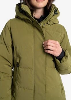 LOLE Après Down Winter Jacket - Tarragon -Lole Fashion Shop LUW0884 V794 6 1900x