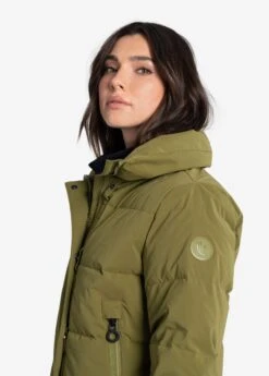 LOLE Après Down Winter Jacket - Tarragon -Lole Fashion Shop LUW0884 V794 8 1900x