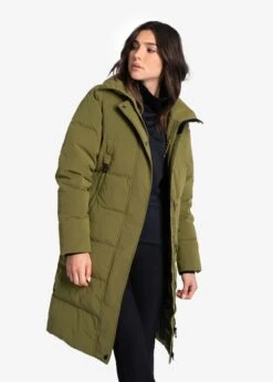 LOLE Après Down Winter Jacket - Tarragon -Lole Fashion Shop LUW0884 V794 9 1900x