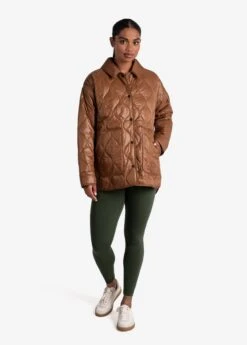 LOLE The Shacket Oversized Jacket - Black Walnut -Lole Fashion Shop LUW0885 C207 3 1900x