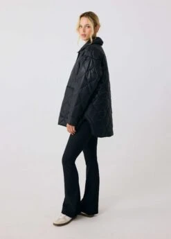 LOLE The Shacket Oversized Jacket - Black