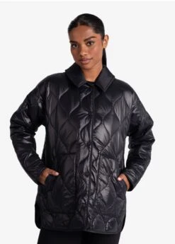 LOLE The Shacket Oversized Jacket - Black -Lole Fashion Shop LUW0885 N415 4 1900x