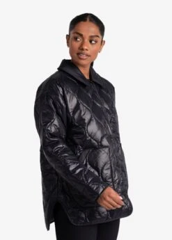 LOLE The Shacket Oversized Jacket - Black -Lole Fashion Shop LUW0885 N415 7 1900x