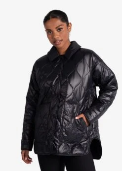 LOLE The Shacket Oversized Jacket - Black -Lole Fashion Shop LUW0885 N415 9 1900x