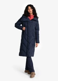 LOLE City Chic Vegan Down Winter Jacket - Outerspace
