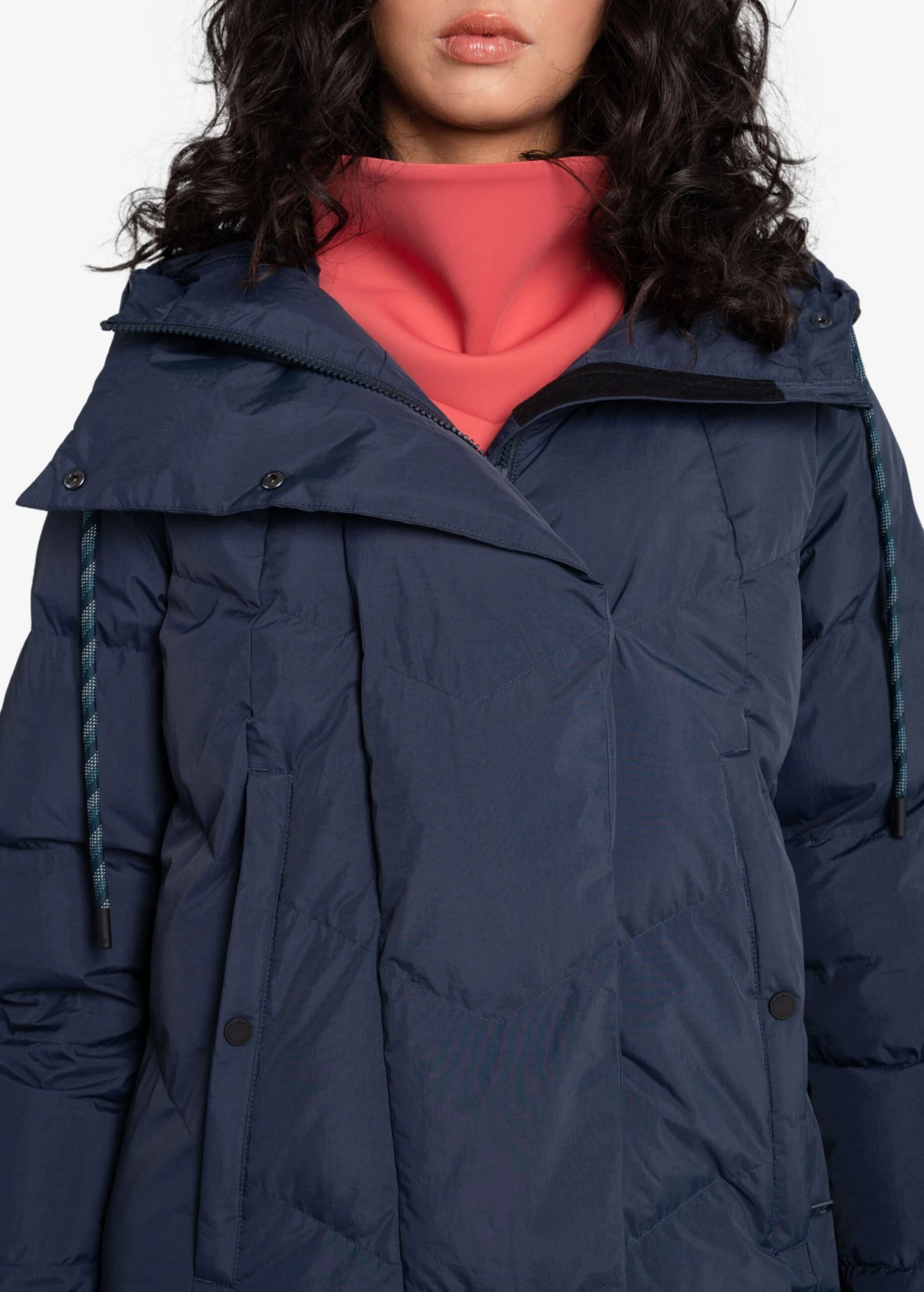 LOLE City Chic Vegan Down Winter Jacket - Outerspace 6 LOLE City Chic Vegan Down Winter Jacket - Outerspace - Image 6