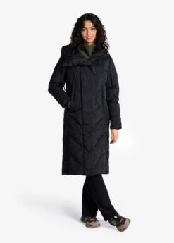 LOLE City Chic Vegan Down Winter Jacket - Black