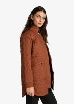 LOLE 3/4 Bomber Jacket - Rust