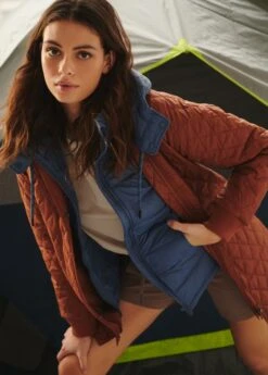 LOLE 3/4 Bomber Jacket - Rust -Lole Fashion Shop LUW0891 C228 5 1900x