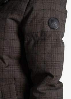 LOLE Performance Plaid Winter Jacket - Java -Lole Fashion Shop LUW0892 C221 7 1900x