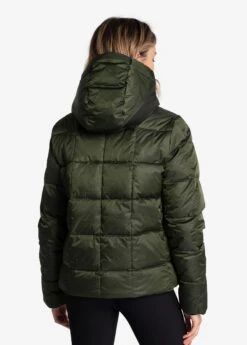 LOLE Puffy Shimmer Tech Winter Down Jacket - Kombu -Lole Fashion Shop LUW0894 V761 4 1900x